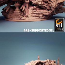 Sleepy Dragon 3D Print Free Download