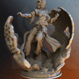 Sultan’s Sorcereress Inaya the Tiefling 3D Print Free Download