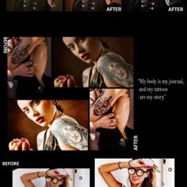 10 Tattoo Art Mobile & Desktop Lightroom Free Download