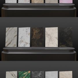 30 Marble Materials (SBSAR 4K PBR Texture) Vol 01 Free Download