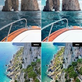 6 Capri Lightroom and Photoshop Presets 9752KJ3 Free Download