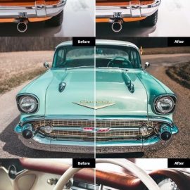 9 Retro Automotive Lightroom and photoshop presets Free Download