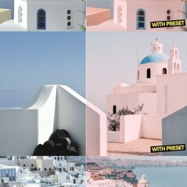 ARTA Gold Santorini Presets for Lightroom Free Download