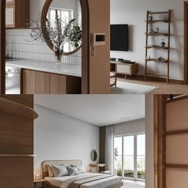 Apartment Interior By Nguyen Thien Khai Free Download