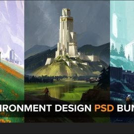 Artstation Environment Design PSD Bundle Free Download