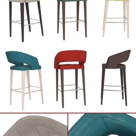 Bar chair Potocco Jolly Free Download