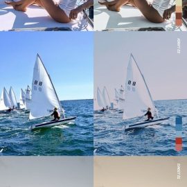 CreativeMarket 25 Sailing Lightroom Presets and LUTs 7520297 Free Download