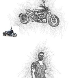 CreativeMarket Gallery Sketch Photoshop Action 7534958 Free Download