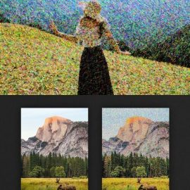 CreativeMarket Painted Photo Effect for Posters 7035871 Free Download