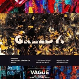 CreativeMarket Vague 49 Acrylics Textures Packs 2910856 Free Download