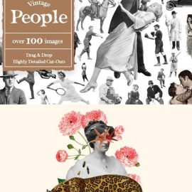 CreativeMarket Vintage Collage Creator 1000+ Images 6997183 Free Download