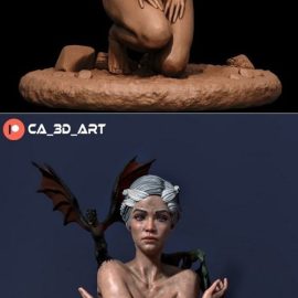 Daenerys Targaryen 3D Print Free Download