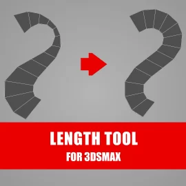 Edge Loop Length Tool v1.1 for 3ds max Free Download