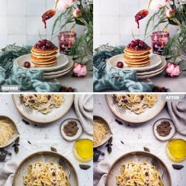 Food Blogger Lightroom Presets Dekstop and Mobile Free Download