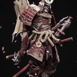 Ghost Samurai 3D Print MODEL Free Download