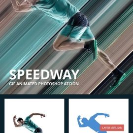 GraphicRiver Speedway Gif Animated Photoshop Action 19475304 Free Download