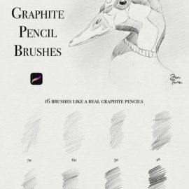 Graphite Pencils for Procreate JT3Z24A Free Download