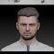 Handsome man in white tracksuit ready for animation 343 VR / AR / low-poly 3d model Free Download