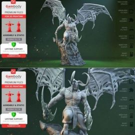 Illidan Stormrage 3D Print Free Download