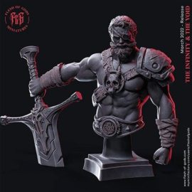 Kabel The Swordsman Bust 3D Print Free Download