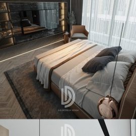 Master Bedroom Interior by Pham Dung Free Download