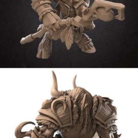 Minotaurs 3D Print Free Download