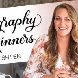 Modern Calligraphy for Beginners using a Brush Pen