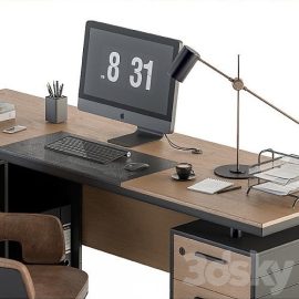 Office Furniture Manager Set 28 Free Download