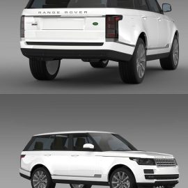 Range Rover Vogue SE SDV8 L405 3D model Free Download