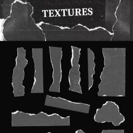 Ripped & Rough Paper Textures PNG Shapes Free Download