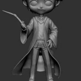 Ron Weasley Chibi 3D Print Free Download