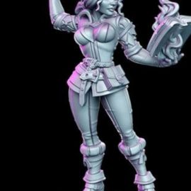 Silveria Female Wizard 3D Print Free Download