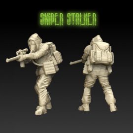 Stalker Zone Sniper 3D Print Free Download