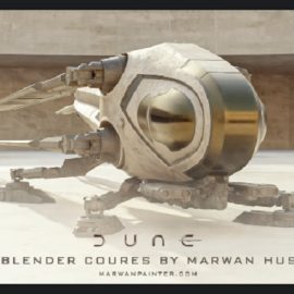 Udemy BLENDER Creating the Dune Ornithopter from start to finish Free Download