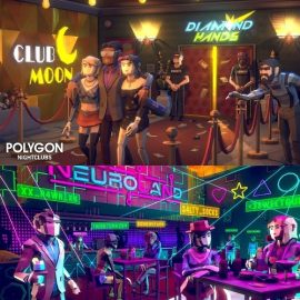 Unity Asset POLYGON Nightclubs Low Poly 3D Art by Synty Free Download