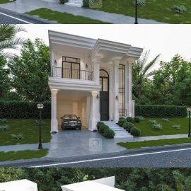 Villa Exterior by Hoang Trong Quan Free Download