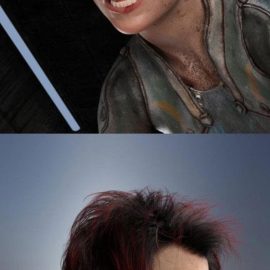 dForce Chaotic Hair for Genesis 8 and Genesis 8.1 Free Download