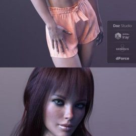 dForce X-Fashion Boho Chic Outfit 02 for Genesis 8 Female(s) Free Download