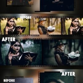 10 Cinematic Halloween Photoshop Actions Free Download