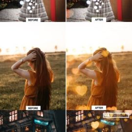 150 HEART BOKEH OVERLAYS Free Download