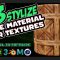 Artstation 63 Stylized Base Material +PBR Texture / Substance 3D painter and all 3d software Free Download