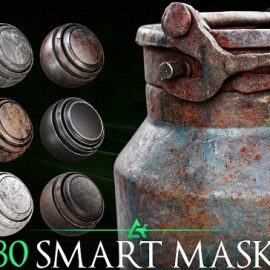 Artstation 80 High Detail Smart Mask -Texturing Essential Free Download