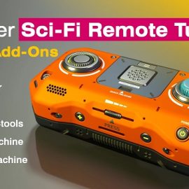Artstation – Blender – Sci-Fi Remote Tutorial Free Download