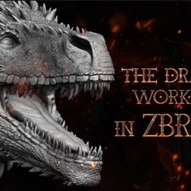 Artstation – Dragon Workshop + Brushes * Sculpt Your First Dragon In Zbrush Free Download