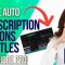 Auto Transcription Caption Subtitle Premiere Pro Masterclass