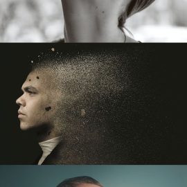 Awesome Sand Dispersion Effects for Photoshop Free Download