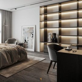 Bedroom Interior by An Tran Free Download