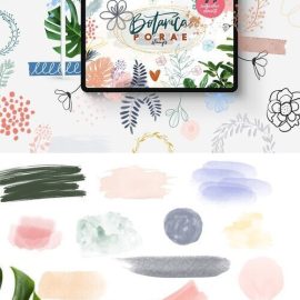 CreativeMarket Say It With Flowers Bundle 4692468 Free Download