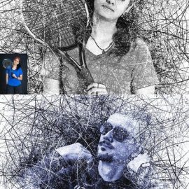 CreativeMarket – Scribble Creator Photoshop Action 8451399 Free Downlod