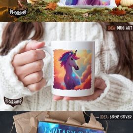 CreativeMarket Unicorn Oil Paintings 7796416 Free Download